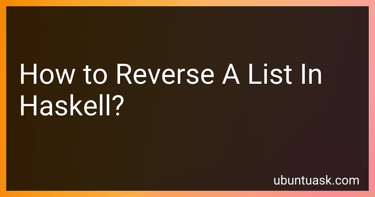 How to Reverse A List In Haskell? image