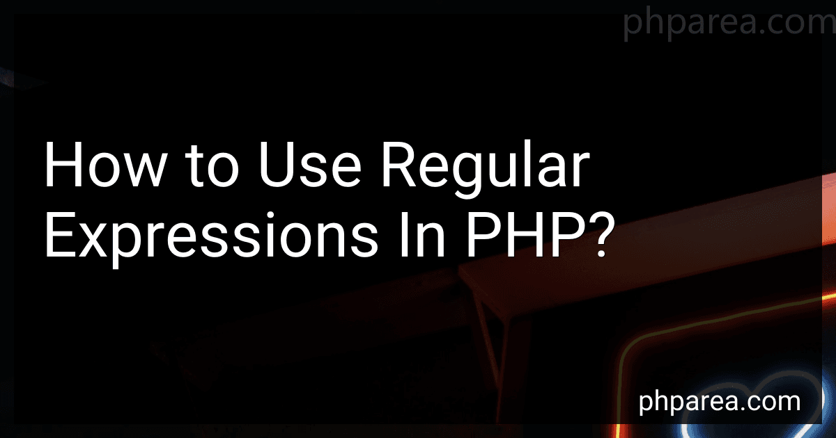 How to Use Regular Expressions In PHP? image