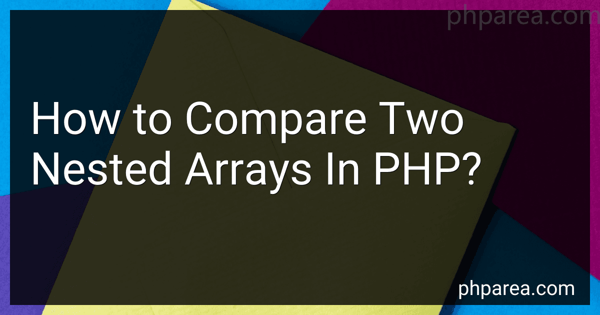 How to Compare Two Nested Arrays In PHP? image