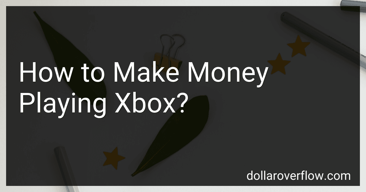 How to Make Money Playing Xbox? image