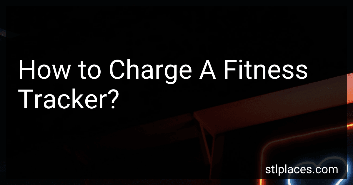 How to Charge A Fitness Tracker? image