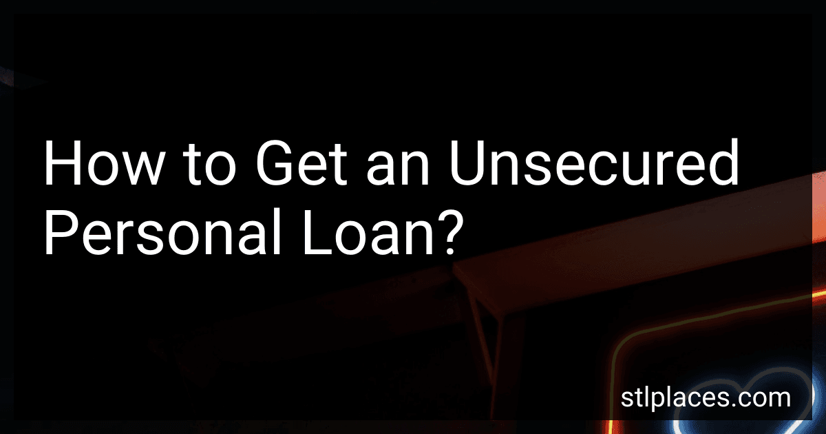 How to Get an Unsecured Personal Loan? image