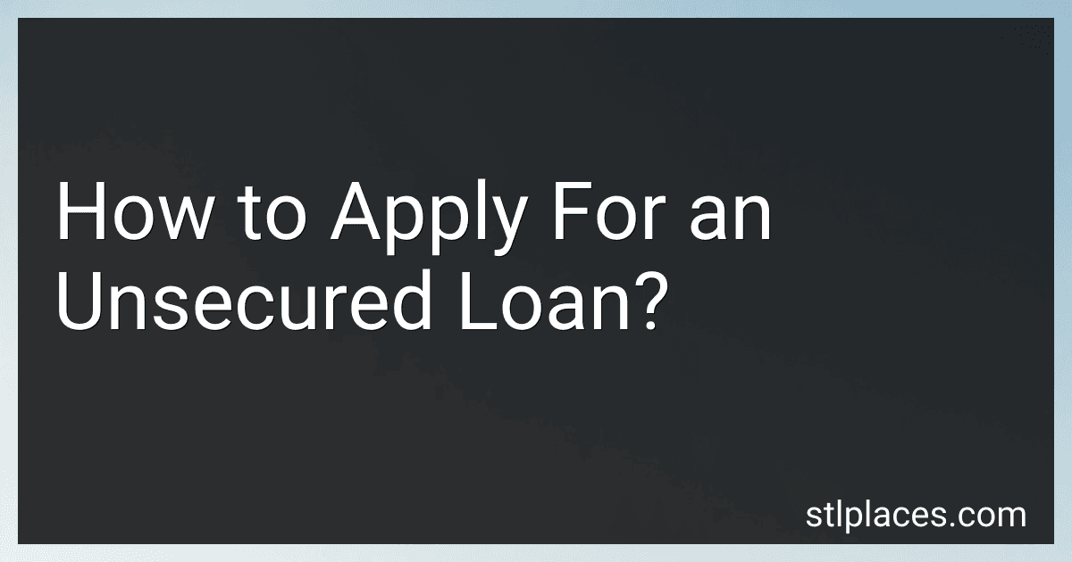 How to Apply For an Unsecured Loan? image