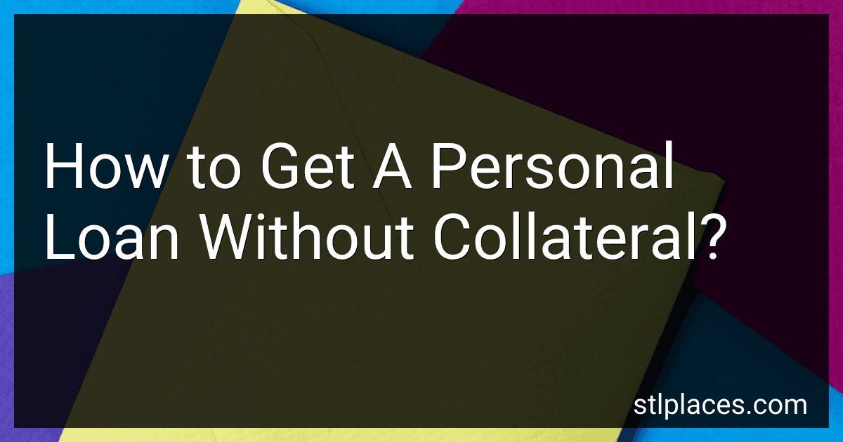 How to Get A Personal Loan Without Collateral? image