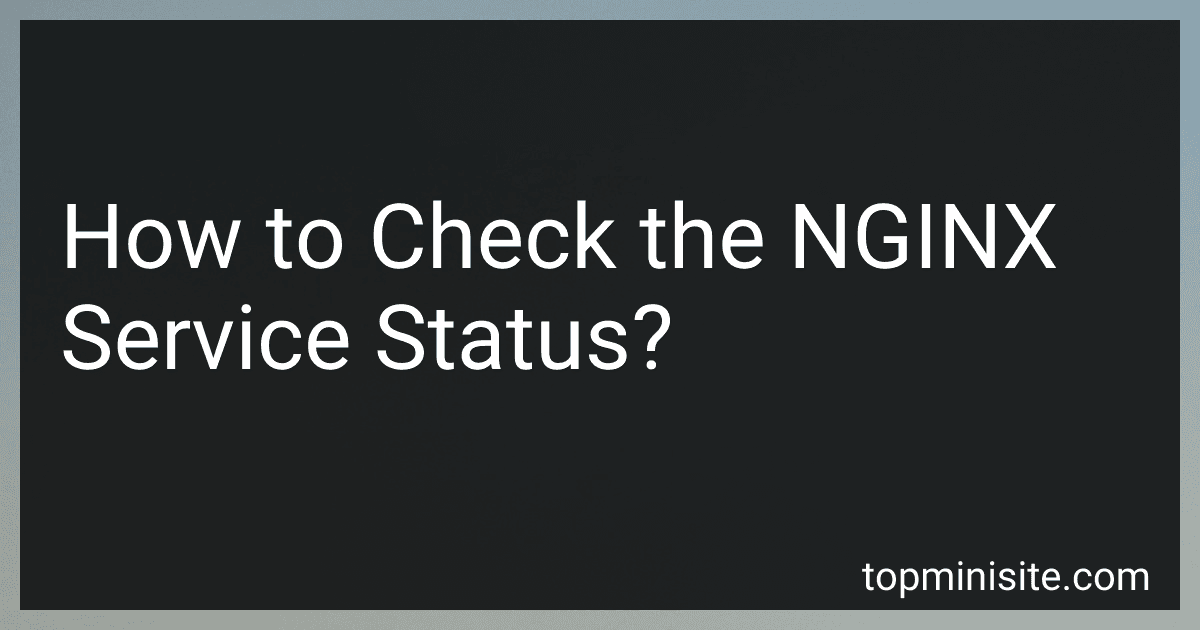 How to Check the NGINX Service Status? image