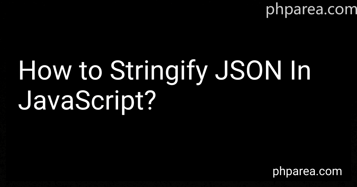 How to Stringify JSON In JavaScript? image