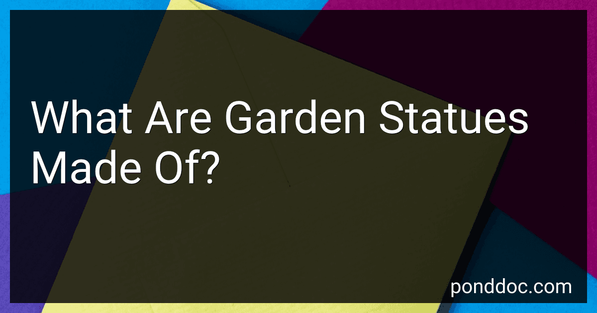 What Are Garden Statues Made Of? image