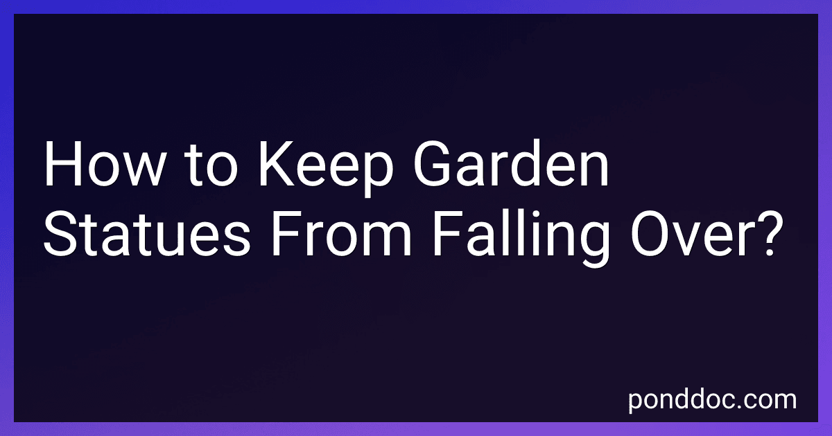 How to Keep Garden Statues From Falling Over? image
