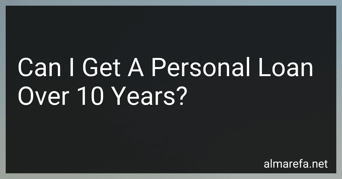 Can I Get A Personal Loan Over 10 Years? image