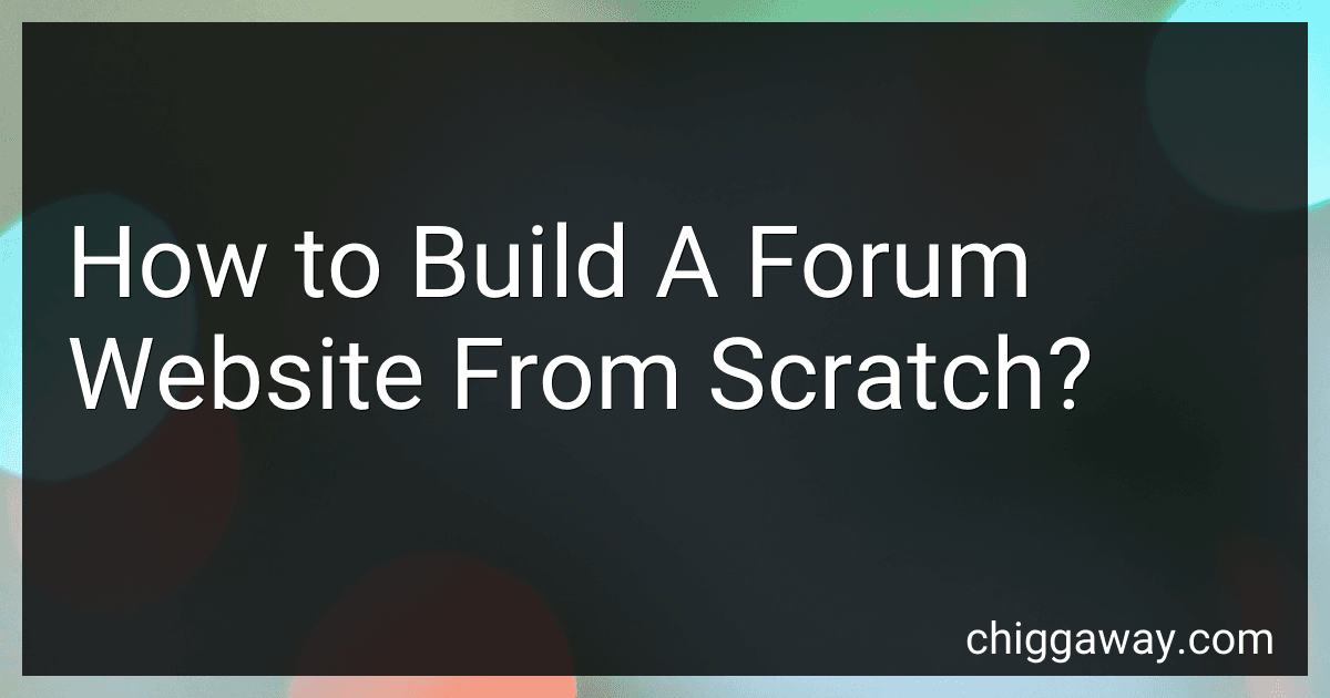 How to Build A Forum Website From Scratch? preview