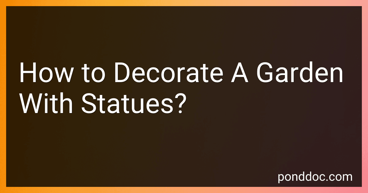 How to Decorate A Garden With Statues? image