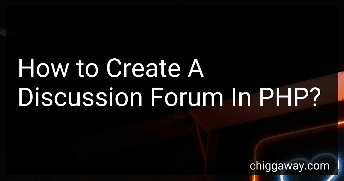 How to Create A Discussion Forum In PHP? preview