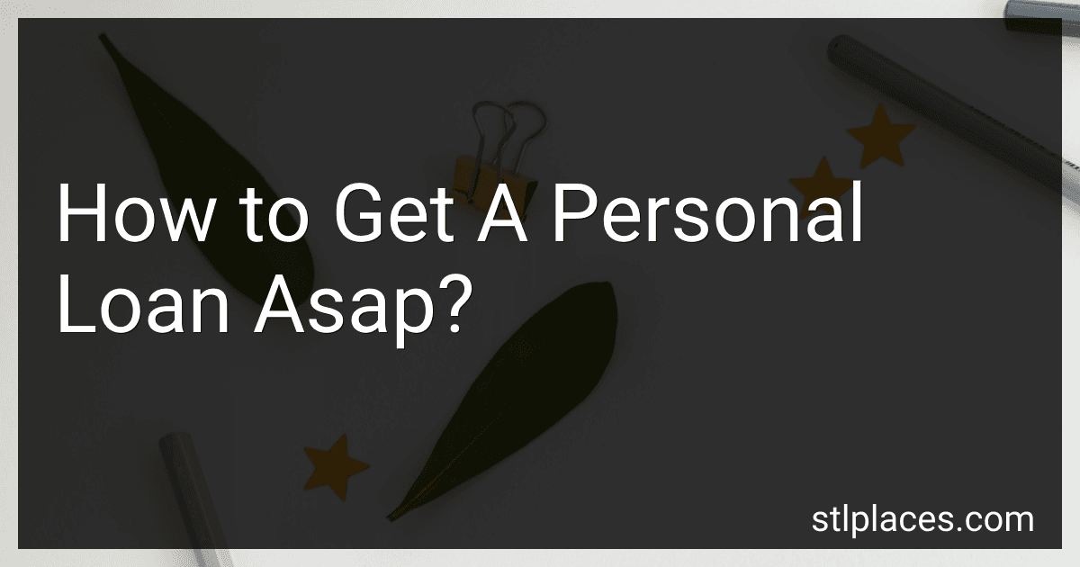 How to Get A Personal Loan Asap? image