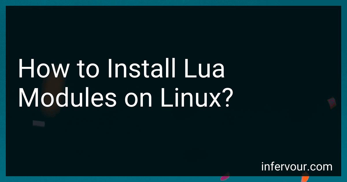 How to Install Lua Modules on Linux? image