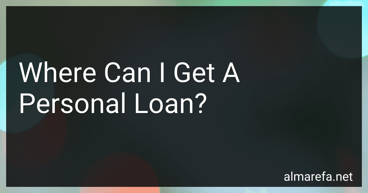 Where Can I Get A Personal Loan? image