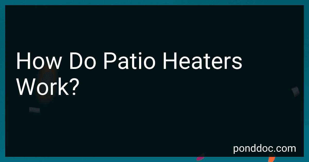 How Do Patio Heaters Work? image