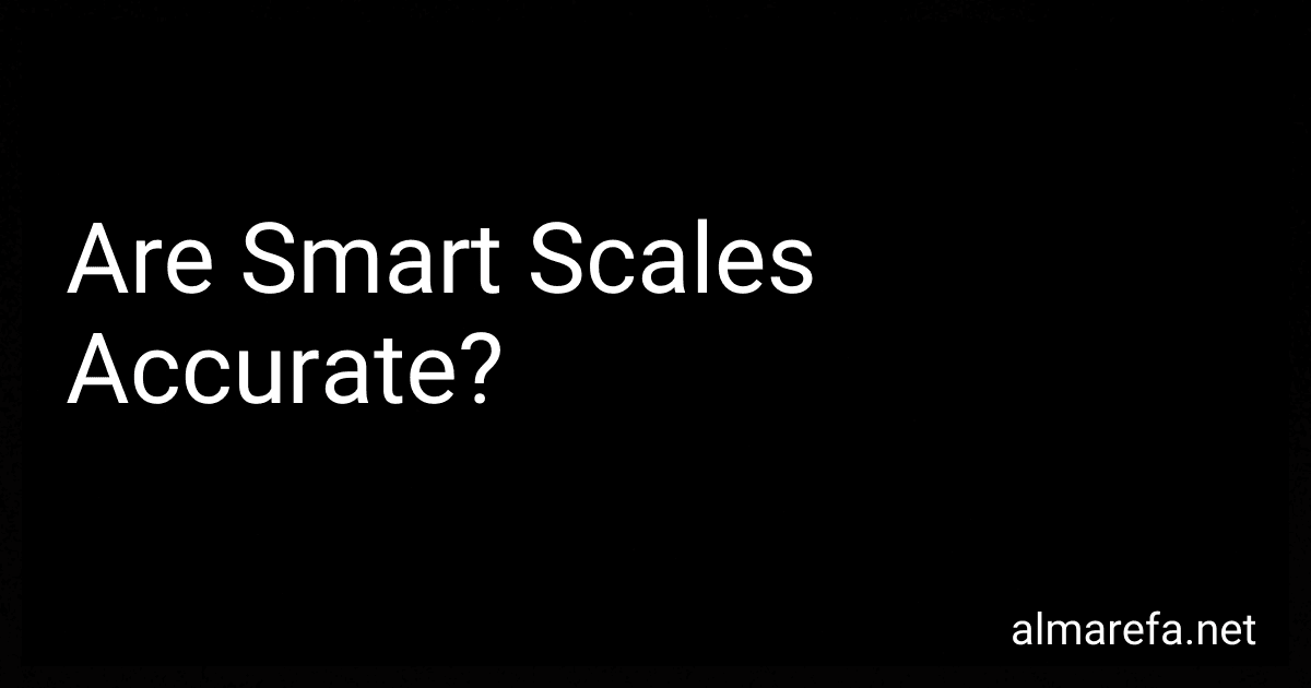 Are Smart Scales Accurate? image