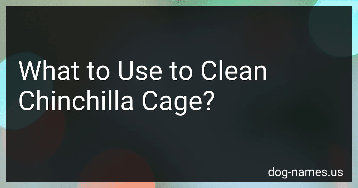 What to Use to Clean Chinchilla Cage? preview