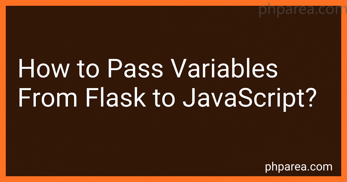 How to Pass Variables From Flask to JavaScript? image