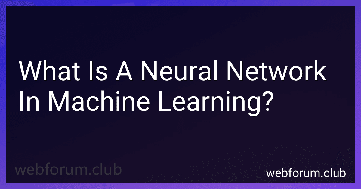 What Is A Neural Network In Machine Learning? image