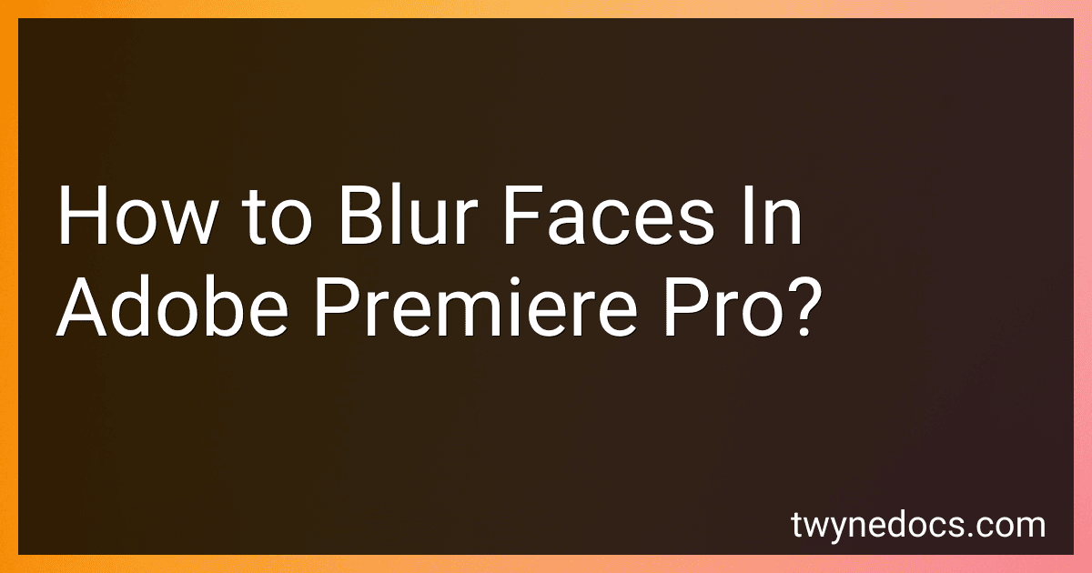 How to Blur Faces In Adobe Premiere Pro? image