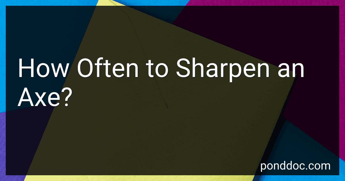 How Often to Sharpen an Axe? image