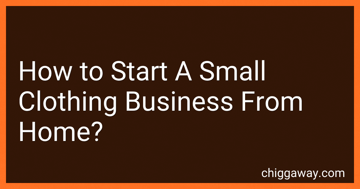 How to Start A Small Clothing Business From Home? preview