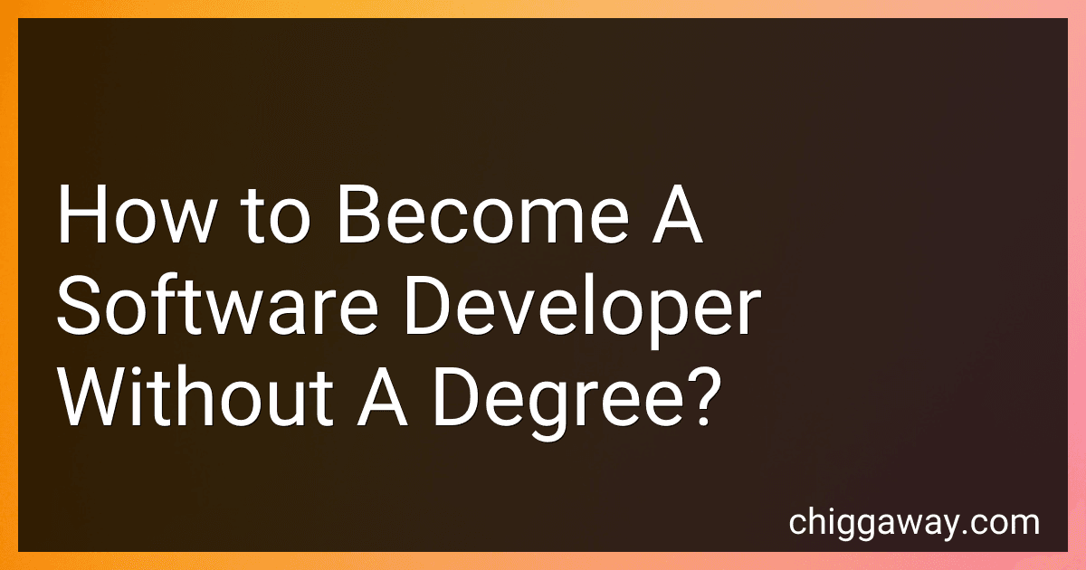 How to Become A Software Developer Without A Degree? image