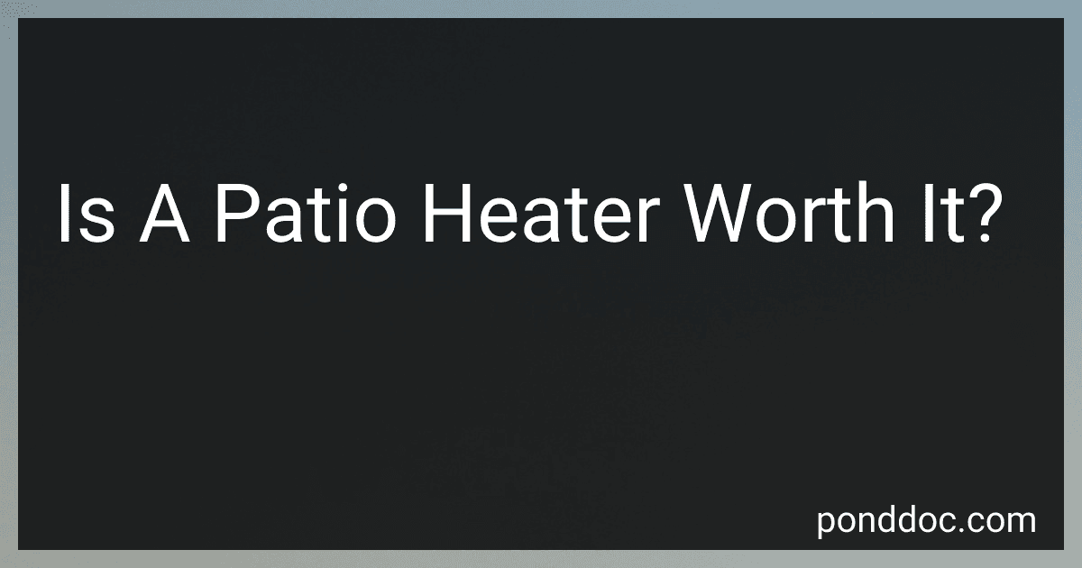 Is A Patio Heater Worth It? image