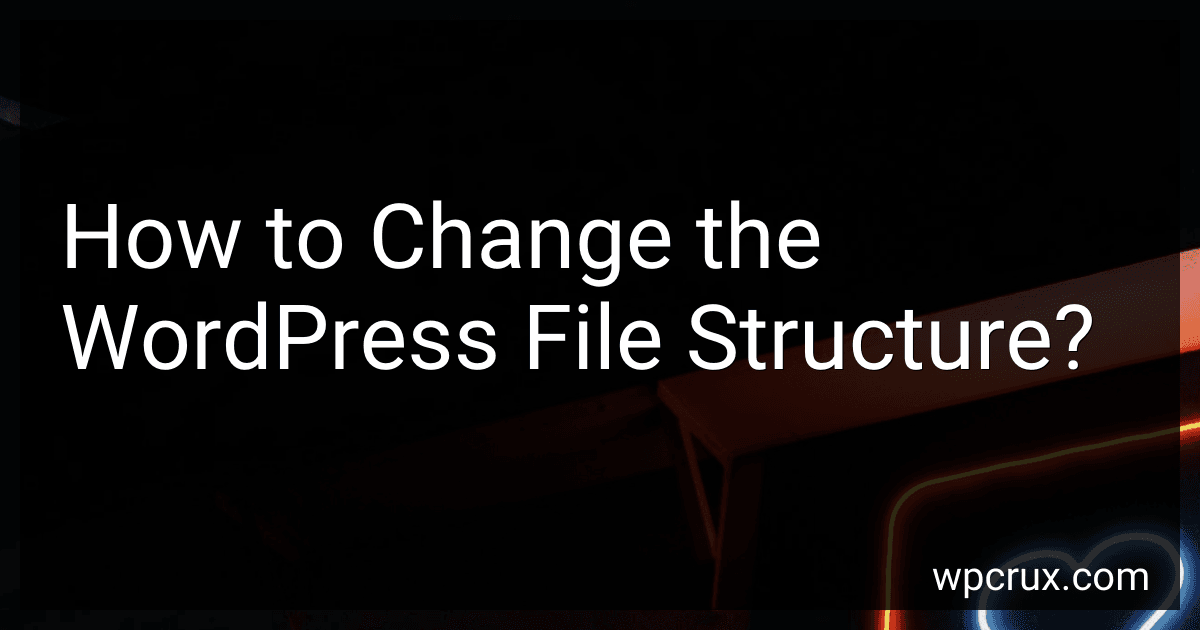 How to Change the WordPress File Structure? image