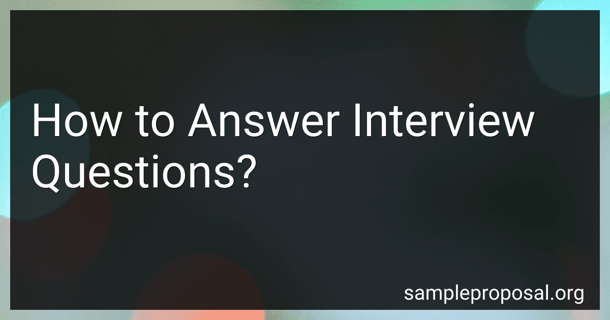 How to Answer Interview Questions? image