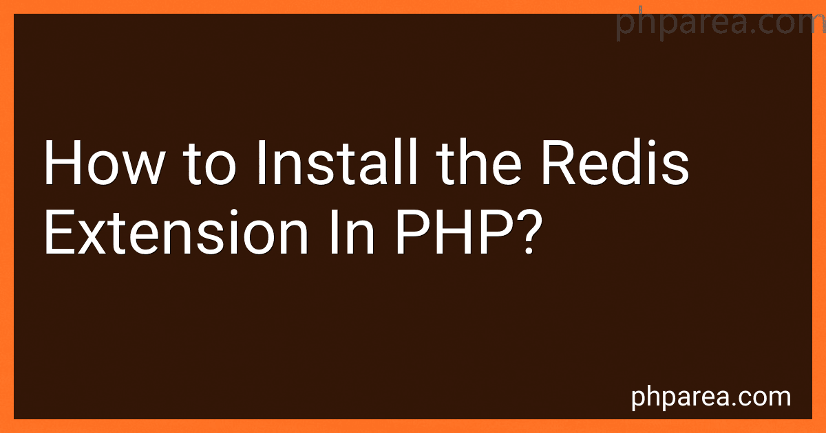 How to Install the Redis Extension In PHP? image