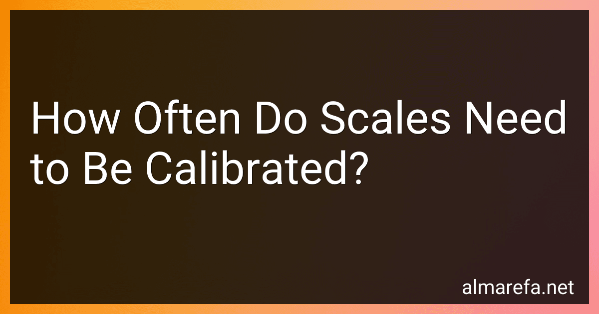 How Often Do Scales Need to Be Calibrated? image
