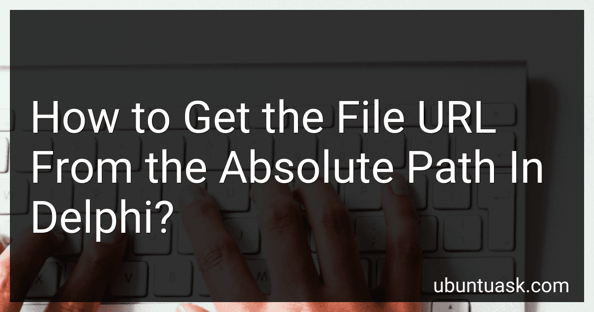 How to Get the File URL From the Absolute Path In Delphi? image