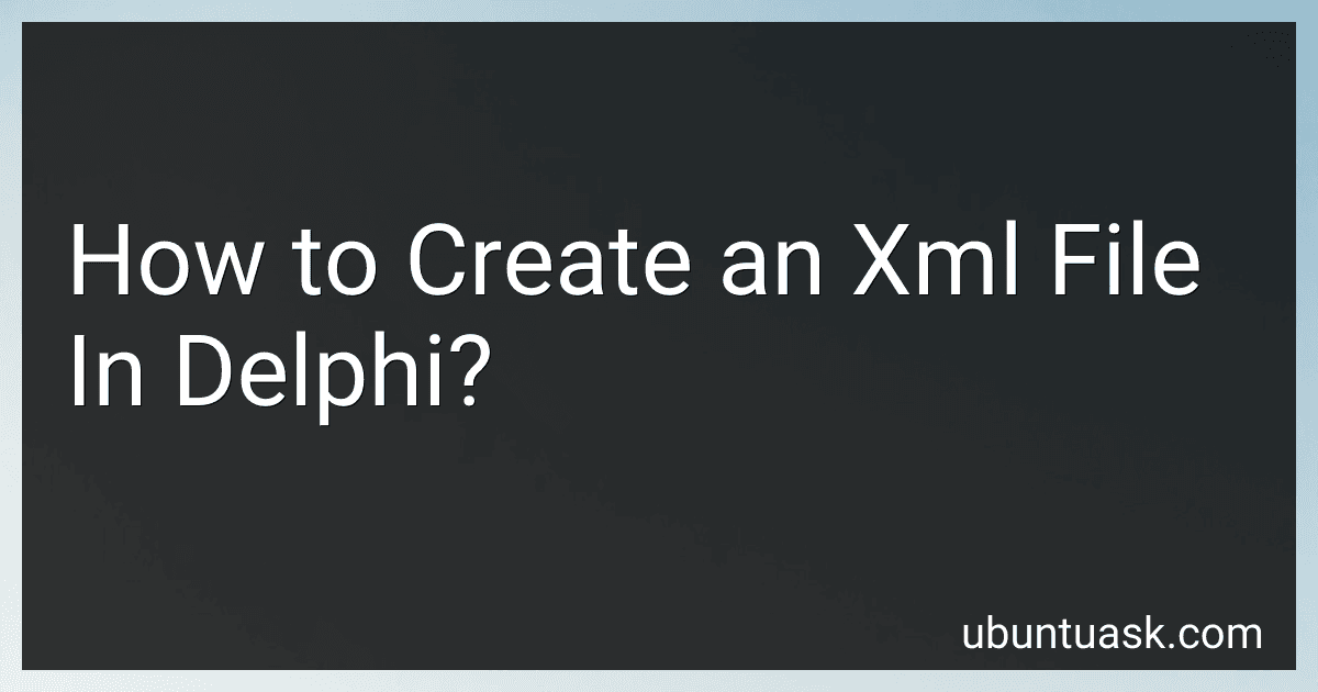 How to Create an Xml File In Delphi? image