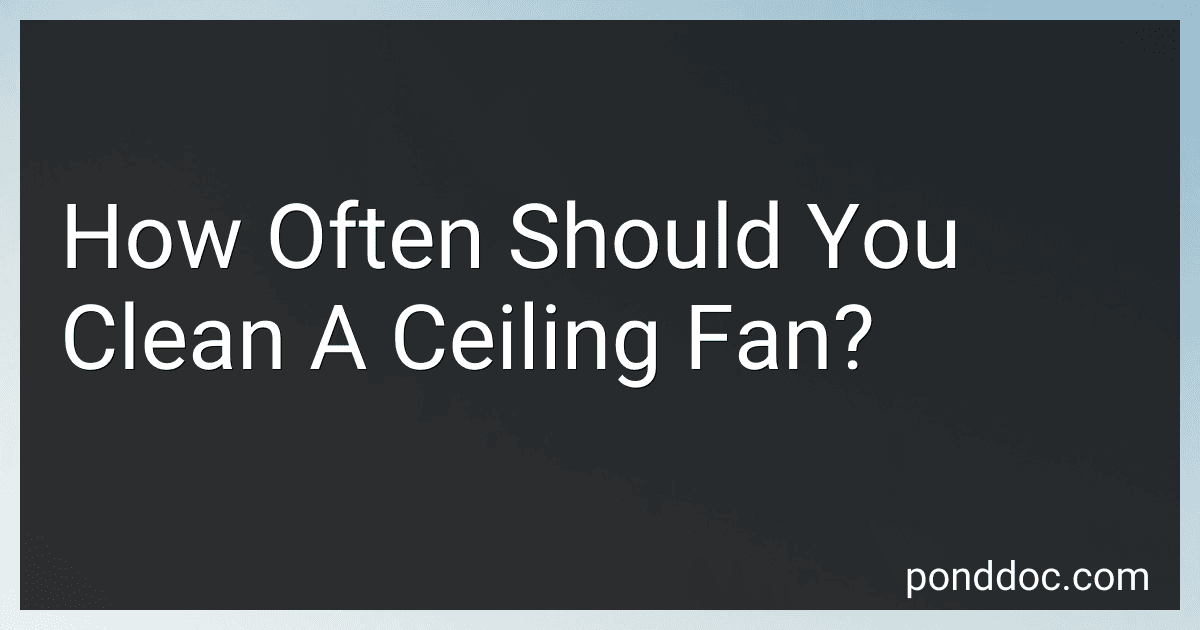 How Often Should You Clean A Ceiling Fan? image