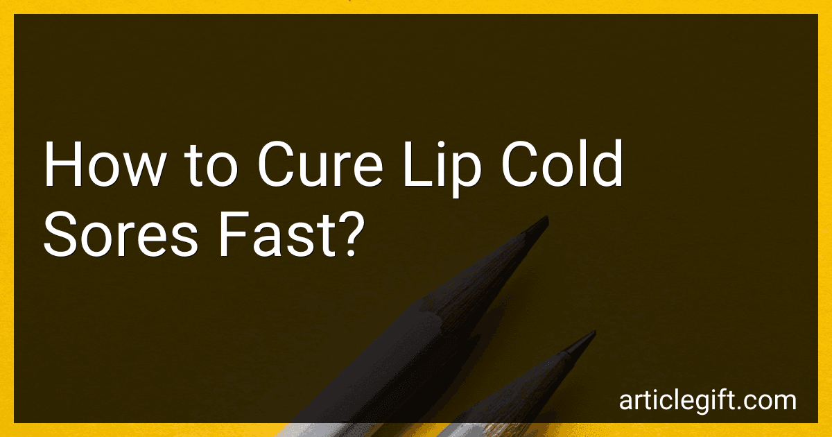 How to Cure Lip Cold Sores Fast? image