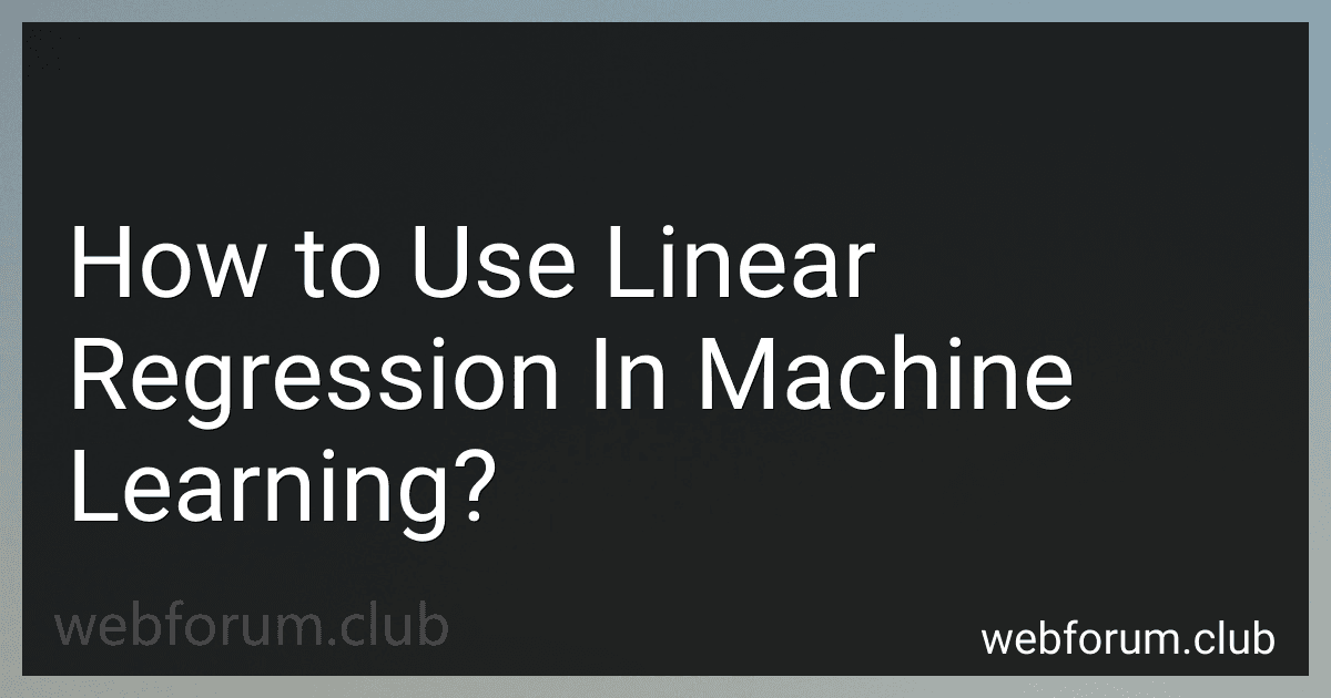 How to Use Linear Regression In Machine Learning? preview