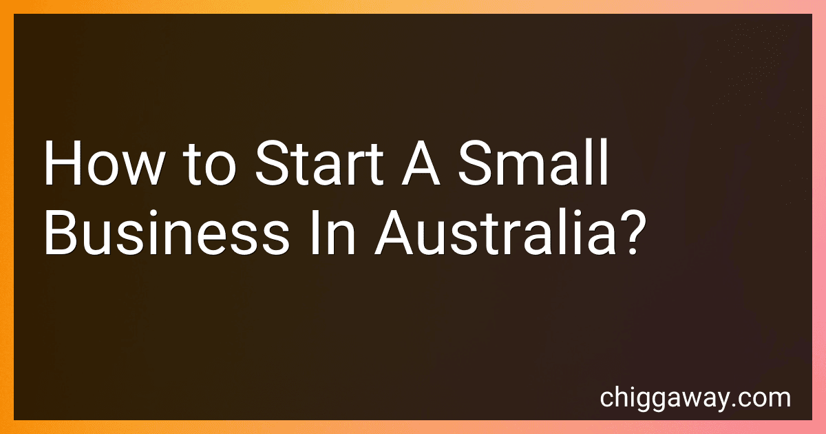 How to Start A Small Business In Australia? image