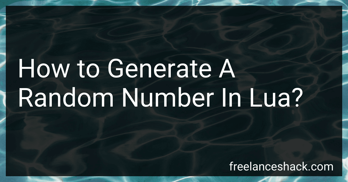 How to Generate A Random Number In Lua? image