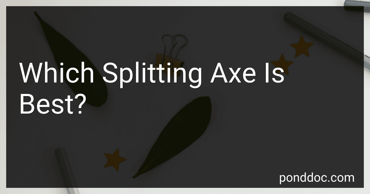 Which Splitting Axe Is Best? image
