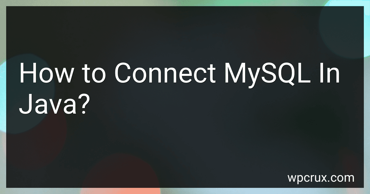 How to Connect MySQL In Java? image