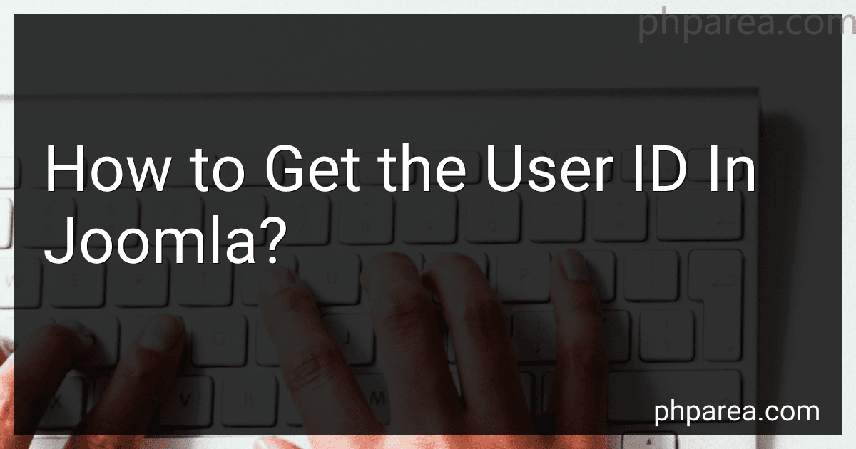 How to Get the User ID In Joomla? image