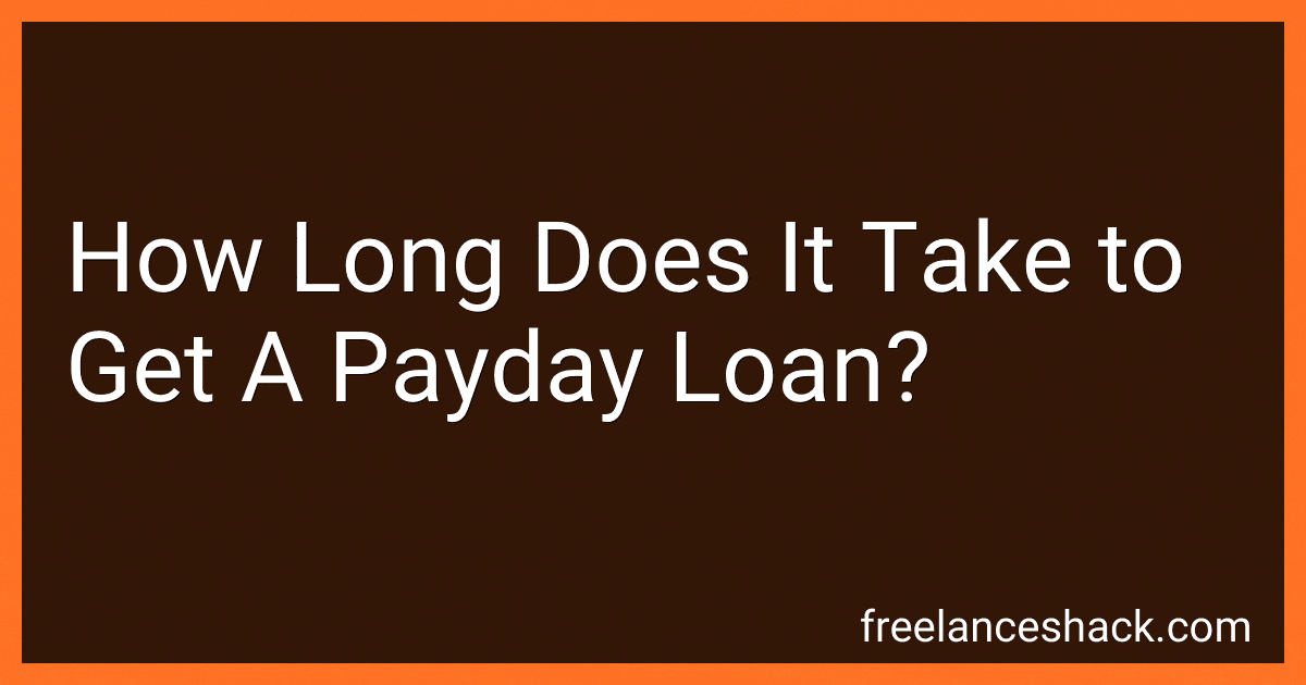How Long Does It Take to Get A Payday Loan? image