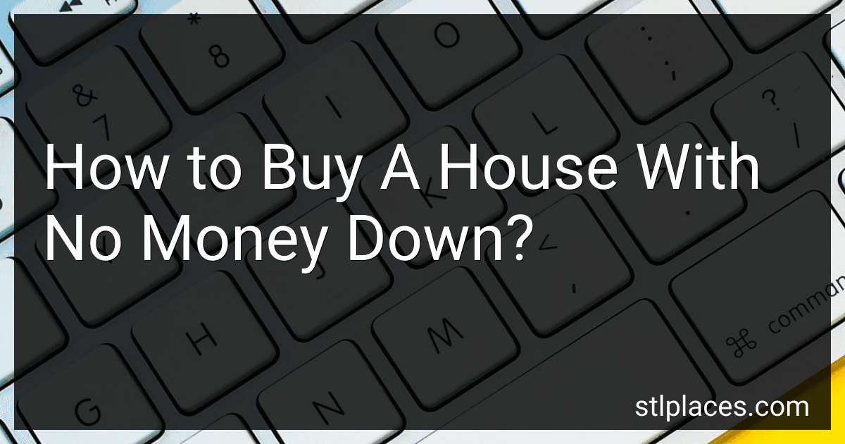 How to Buy A House With No Money Down? image