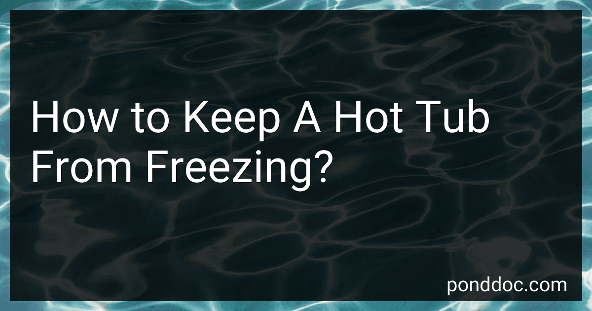How to Keep A Hot Tub From Freezing? image