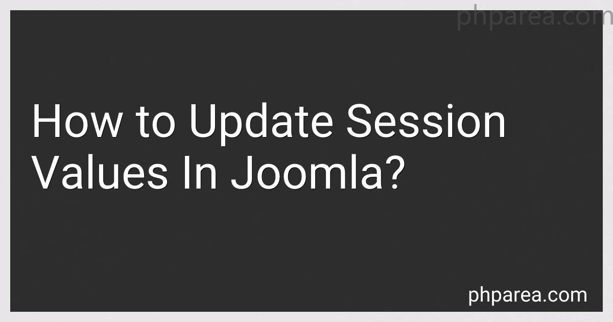 How to Update Session Values In Joomla? image