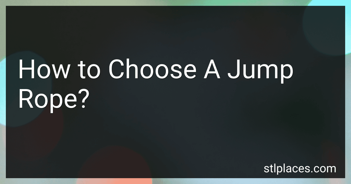 How to Choose A Jump Rope? preview