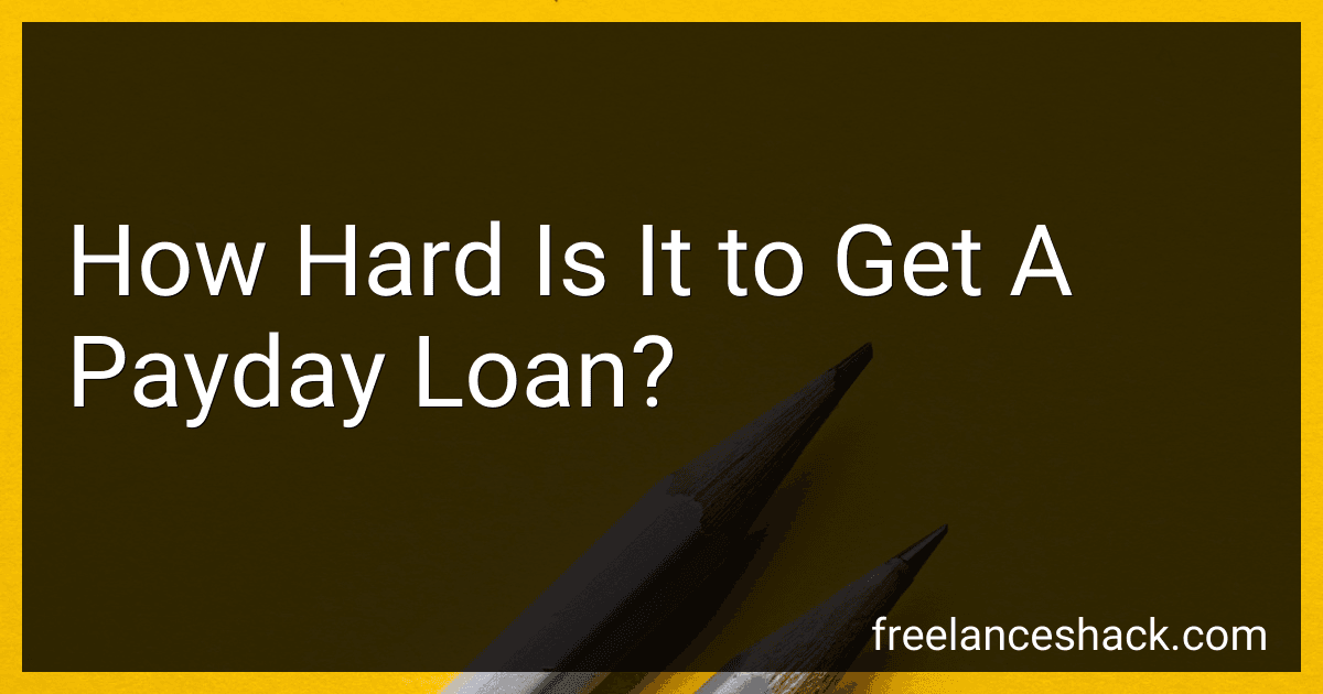 How Hard Is It to Get A Payday Loan? image