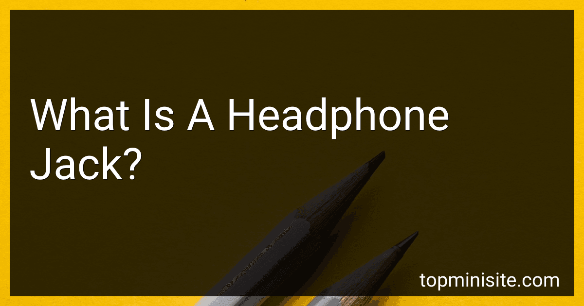 What Is A Headphone Jack? image